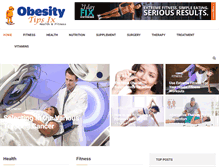 Tablet Screenshot of obesitytipsix.com